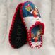 Children's felt slippers 042B, 34/35, Textile, VENDS, For girl, Textile, Demi, Close, Christmas | New Year