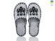 Men's felt slippers 359 gray, Economy, 40/41, Close, Felt, Tigers