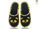 Children's felt slippers 038 black, Economy, 30/31, Close, Felt, Panda