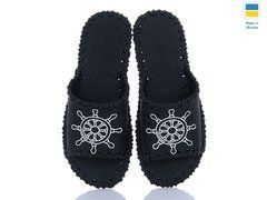 Men's felt slippers 355 black, Economy, 40/41, Open, Felt, Sea