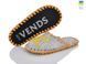 Children's felt slippers 040 gray, Economy, 30/31, Close, Felt, For daughter