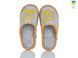 Children's felt slippers 040 gray, Economy, 30/31, Close, Felt, For daughter