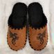 Men's velor slippers 21-331, Premium, 40/41, Close, Velours, Dragons