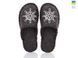 Men's felt slippers 329 brown, Economy, 40/41, Close, Felt, Sea