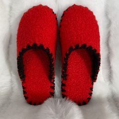 Women's home slippers 21-126, Premium, 38/39, Close, Velours, Without paint