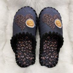 тапочки жіночі серце та кава