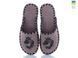 Men's felt slippers 323 beige, Economy, 40/41, Close, Felt, Lions