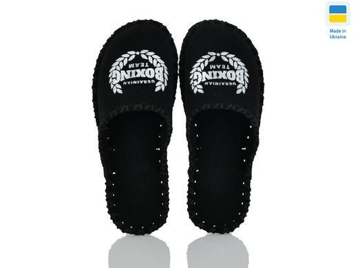 Men's felt slippers 326 black, Economy, 40/41, Close, Felt, Sport