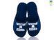 Men's felt slippers 350 blue, Economy, 40/41, Open, Felt, For grandpa