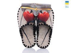 Women's felt slippers 5-108, Fashion, 40/41, Close, Felt, Loved ones