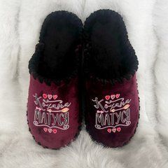 Women's velor slippers 21-201, Premium, 36/37, Close, Velours, For mother