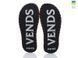 Men's felt slippers 332 brown, Economy, 42/43, Close, Felt, Home