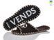Men's felt slippers 389 brown, Economy, 40/41, Open, Felt, Sport