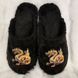 Men's velor slippers 21-336, Premium, 40/41, Close, Velours, Dragons