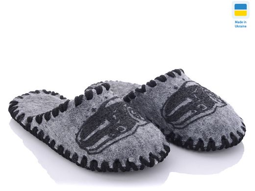 Children's felt slippers 011, 30/31, Economy, VENDS, For boy, Felt, Demi, Close