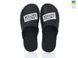 Men's felt slippers 385 black, Economy, 42/43, Close, Felt