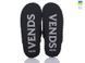 Men's felt slippers 344 black, Economy, 46/47, 32,5 cm, Open, Felt