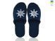 Men's felt slippers 355 blue, Economy, 40/41, Open, Felt, Sea