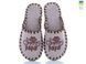 Men's felt slippers 390 beige, Economy, 40/41, Close, Felt, For father