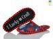 Children's textile slippers 047 S, Textile, 30/31, Close, Textile
