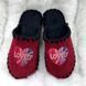Women's velor slippers 21-238, Premium, 36/37, Close, Velours, Loved ones
