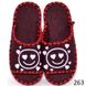 Women's felt slippers 263 bordo, 36/37, Economy, VENDS, Female, Felt, Spring/Summer, Open