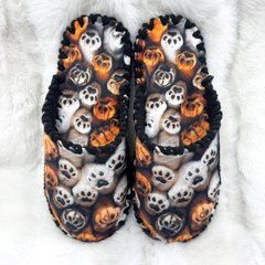 Велюрові капці 25-0918, Premium, 38/39, 25 см, Закритий, Велюр, Котики