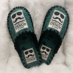 Men's textile slippers 0568B, Textile, 40/41, Close, Textile, For grandpa