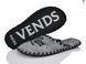 Men's felt slippers 320 gray, Economy, 40/41, Close, Felt