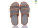 Women's felt slippers 267 gray, Economy, 40/41, Open, Felt, Home