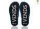 Men's felt slippers 317 gray, Economy, 40/41, Close, Felt