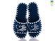 Women's felt slippers 174 blue, Economy, 38/39, Open, Felt, Loved ones
