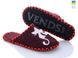 Women's felt slippers 217 burgundy, 36/37, Economy, VENDS, Female, Felt, Demi, Close, Cats