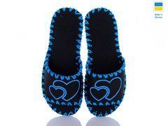 Women's felt slippers 291 black, Economy, 36/37, Open, Felt, Loved ones