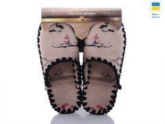 Women's felt slippers 5-128, Fashion, 36/37, Close, Felt