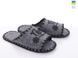 Men's felt slippers 342 gray, Economy, 40/41, Open, Felt