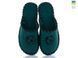 Men's felt slippers 376 green, Economy, 40/41, Close, Felt, Sport