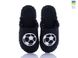 Children's felt slippers 014C black, 30/31, Economy, VENDS, For boy, Felt, Demi, Close, Sport