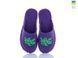 Women's felt slippers 232 violet, Economy, 36/37, Close, Felt, Sea