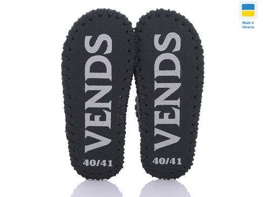 Men's felt slippers 347 black, Economy, 40/41, Close, Felt, Dragons