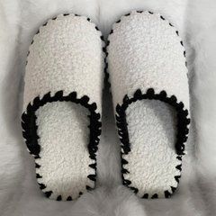 Women's home slippers 21-119, Premium, 36/37, Close, Velours, Without paint