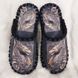 Men's valor slippers 0576, Premium, 40/41, Close, Velours, Dragons