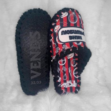 Children's textile slippers 0909B, 30/31, Textile, VENDS, For boy, Textile, Demi, Close