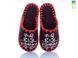 Children's felt slippers 035 bordo, Economy, 30/31, Close, Felt, For daughter