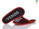 Children's felt slippers 035 bordo, Economy, 30/31, Close, Felt, For daughter